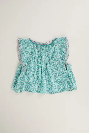 Kids Blouse Amber - Aqua Je T'Aime