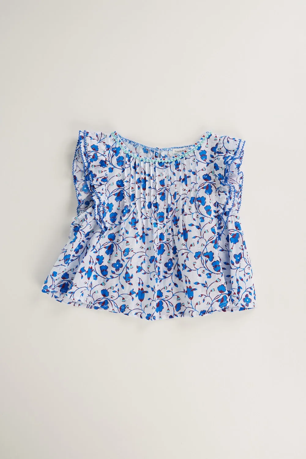 Kids Blouse Amber - Blue Nice