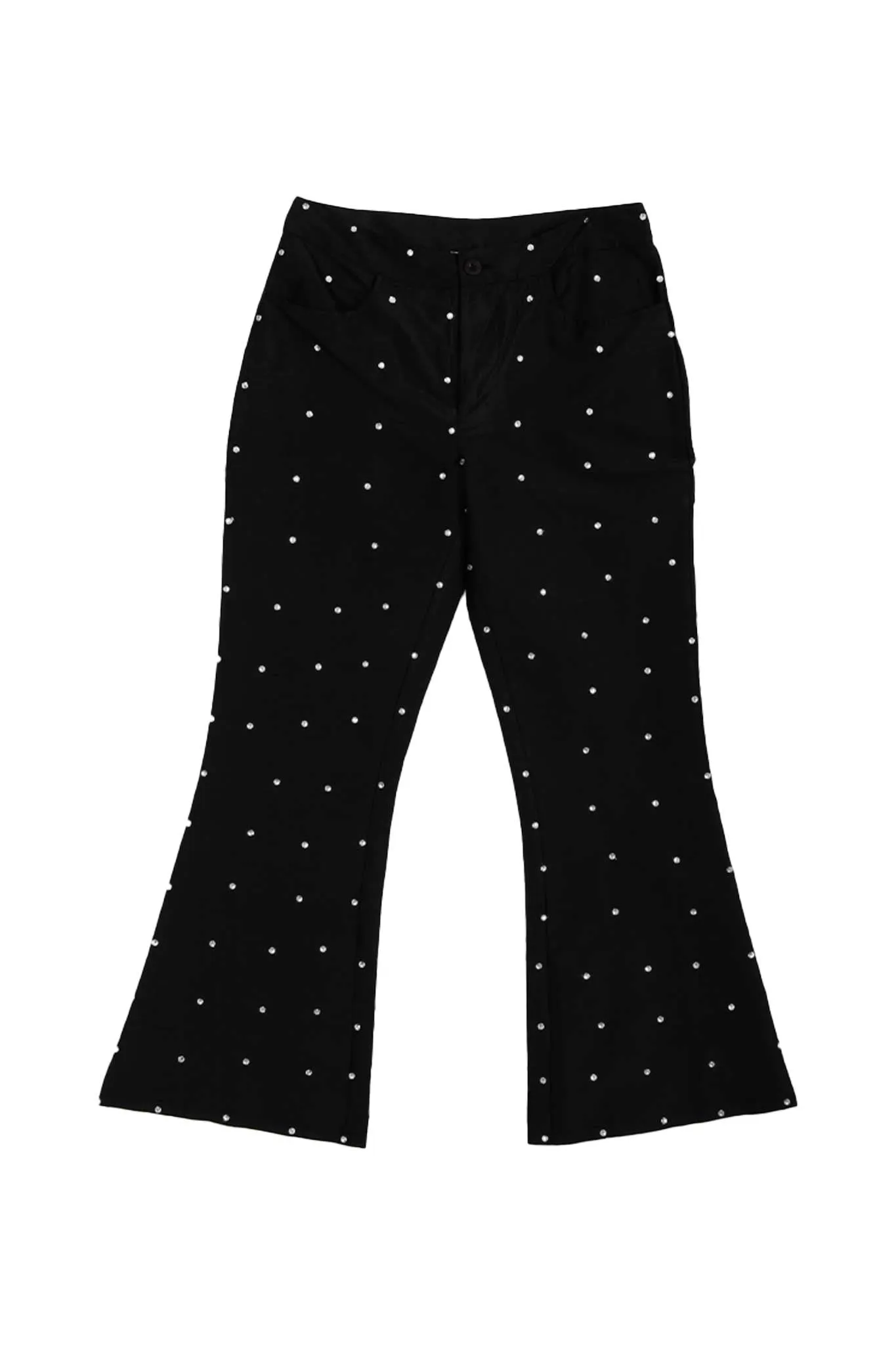 Lawyer Pant in Black Rhinestone