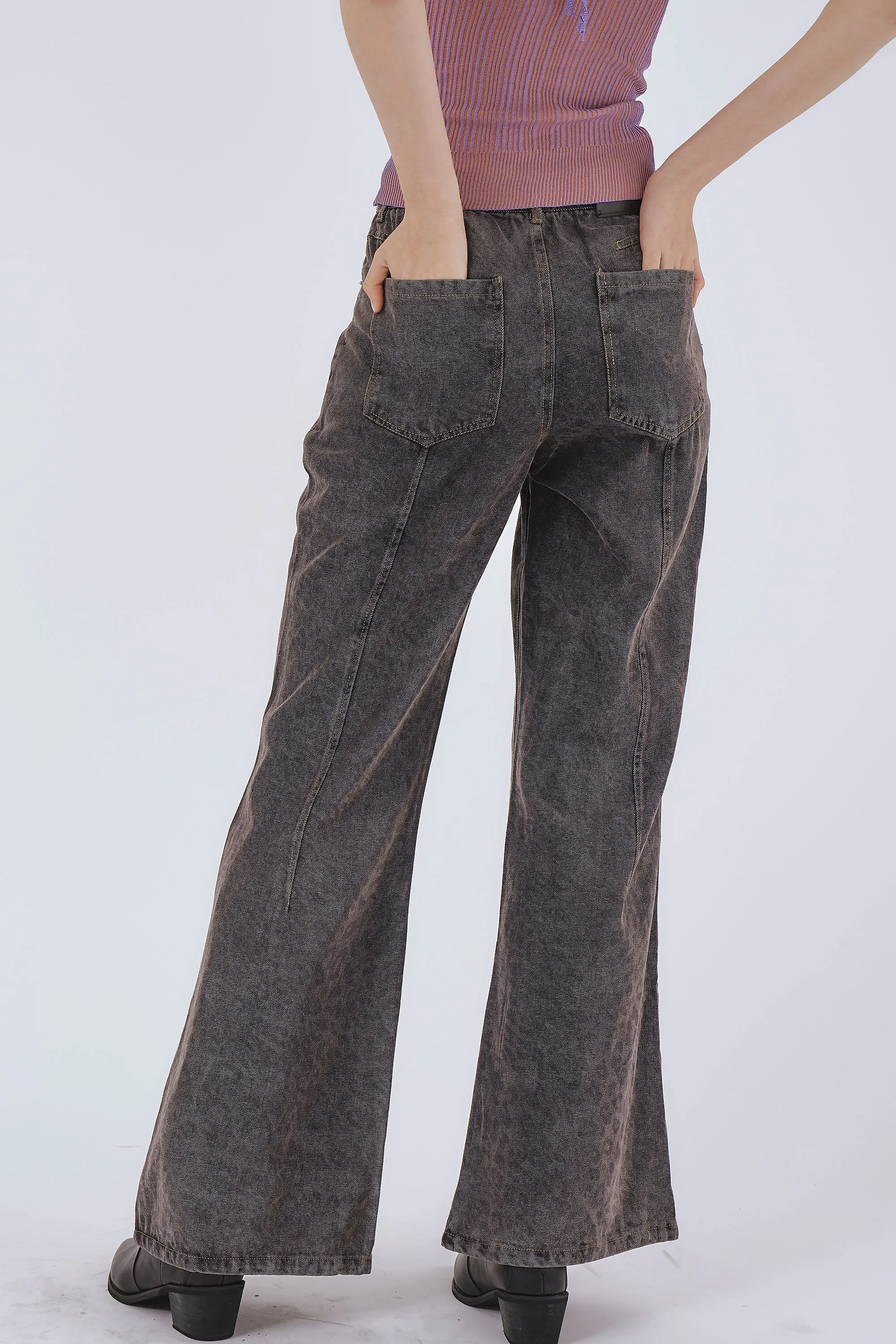 Layla Leopard Wide Leg Jeans