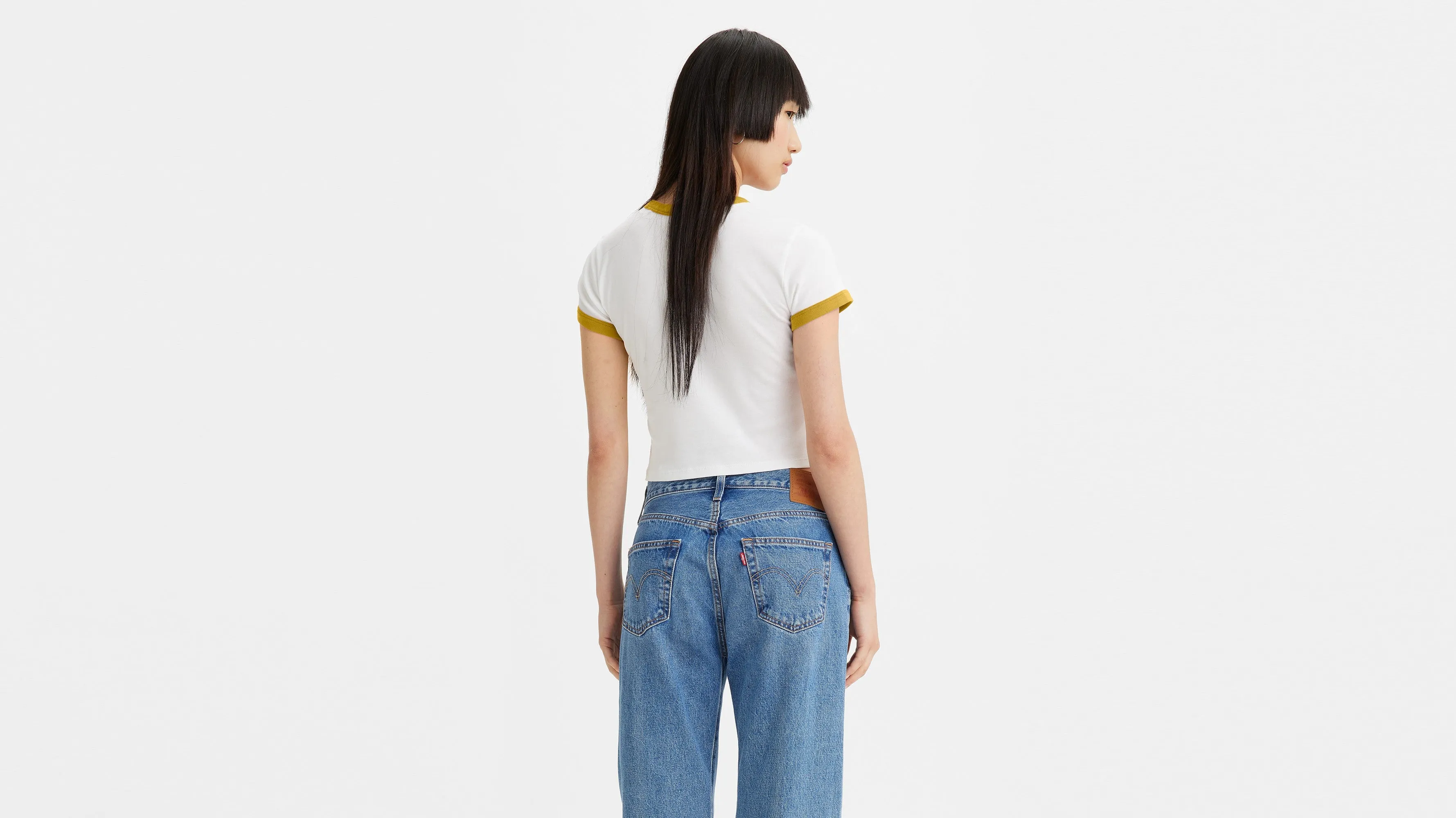 Levi's® Women's Graphic Ringer Mini T-Shirt