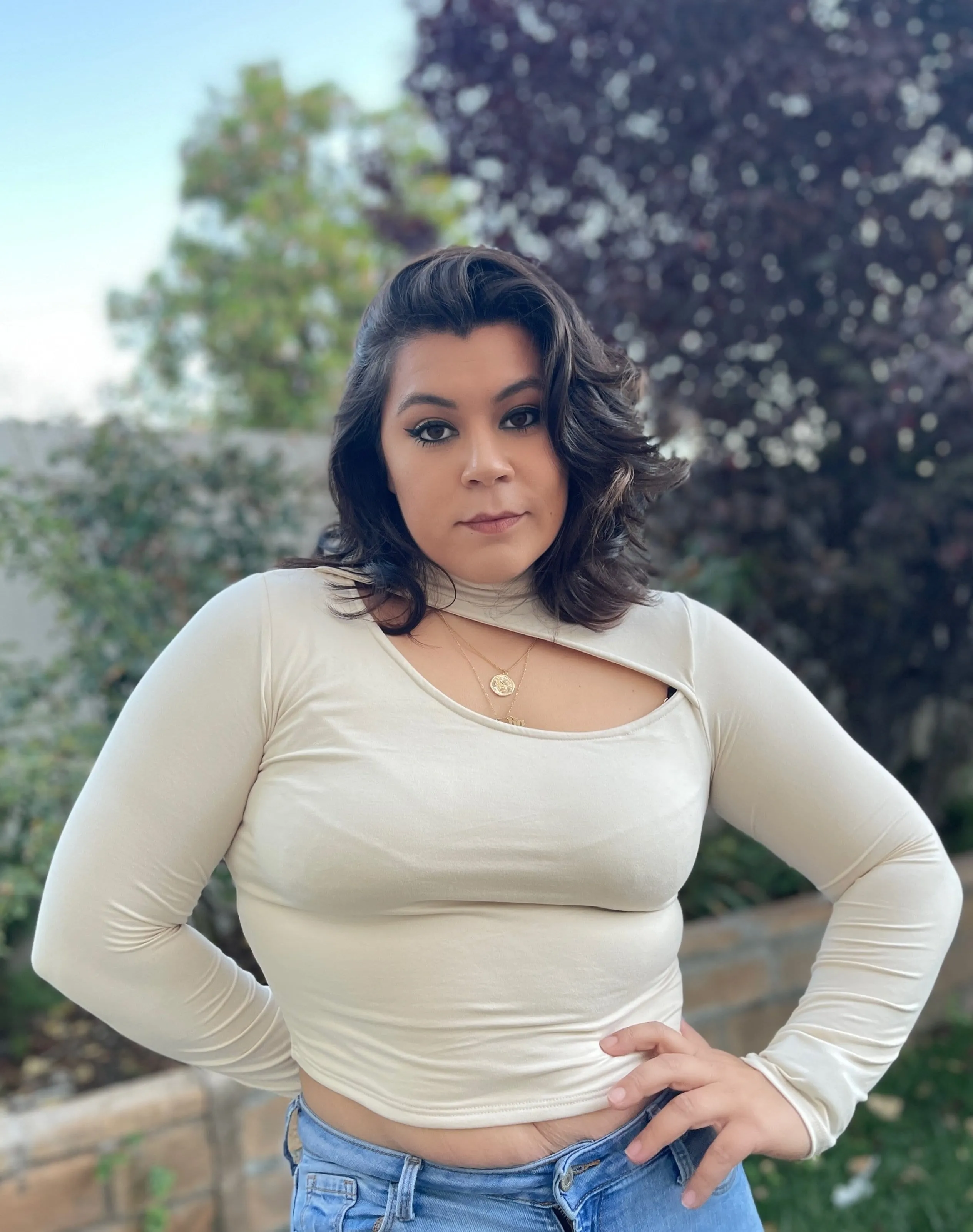Lexy Cut Out Long Sleeve