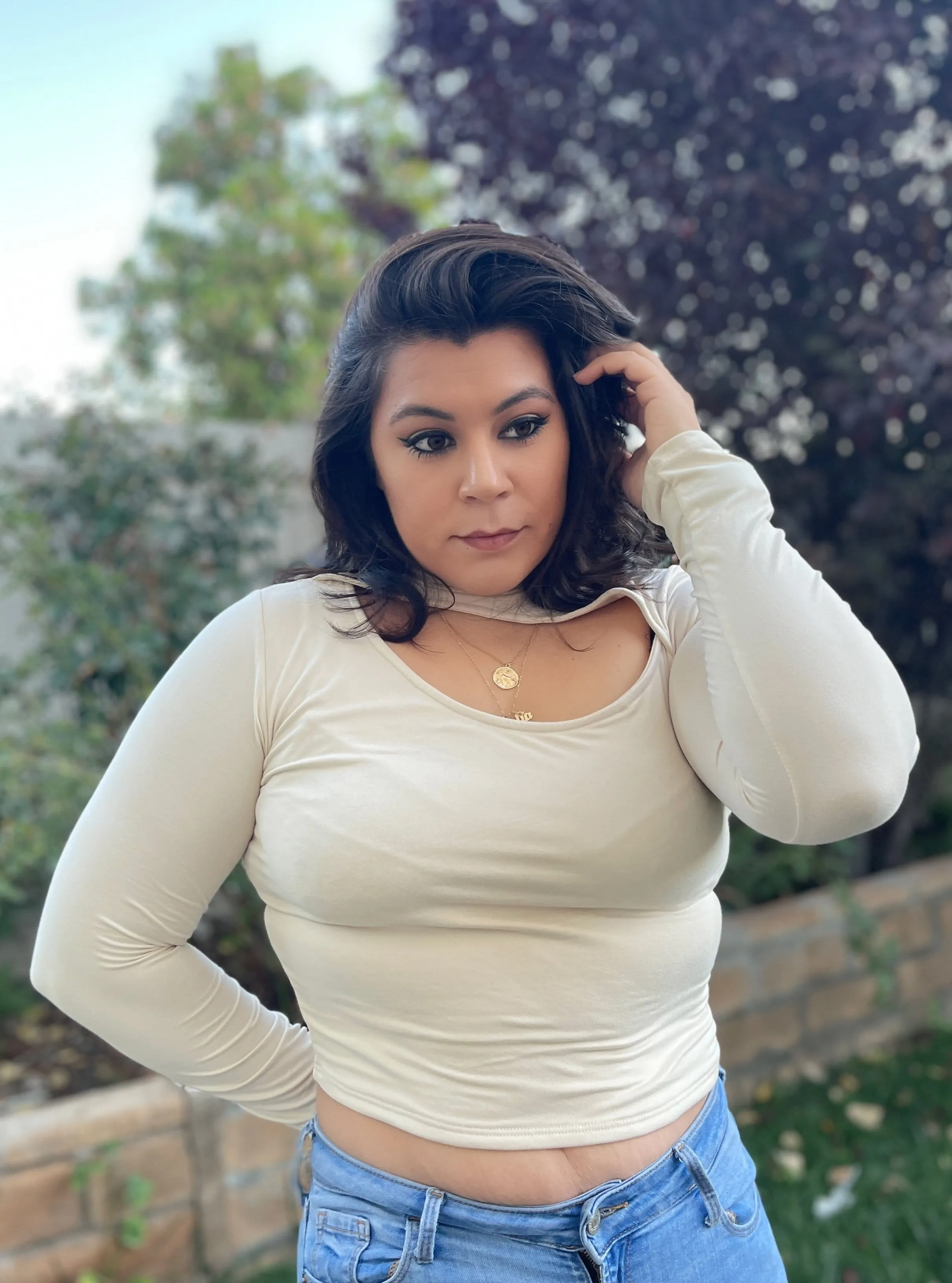 Lexy Cut Out Long Sleeve