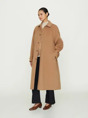 Long Coat in Camel