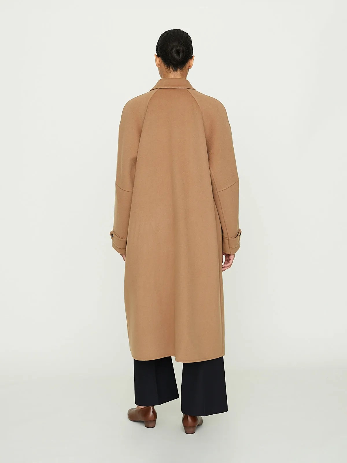 Long Coat in Camel