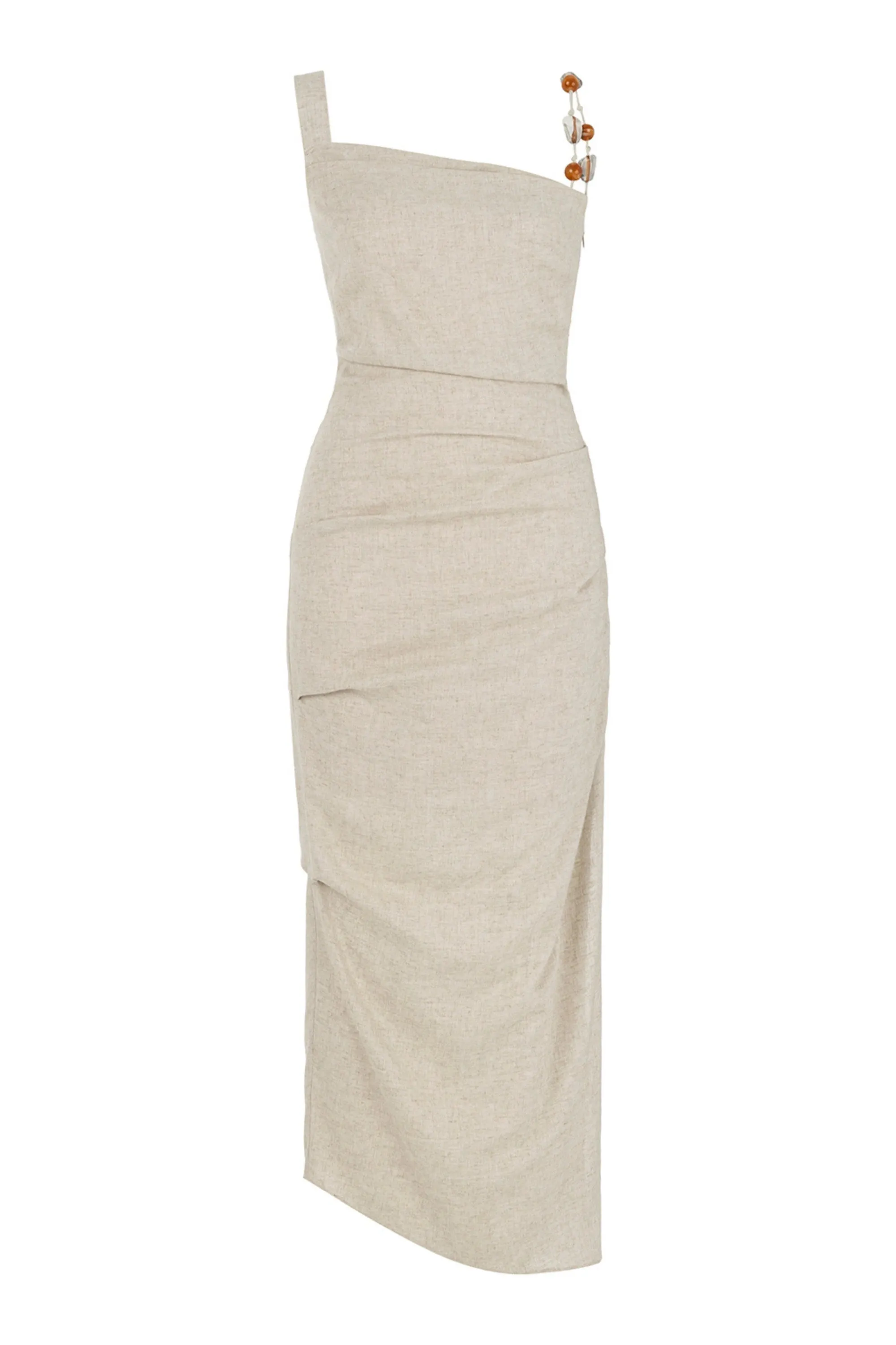 Long Dress with Accessory Strap