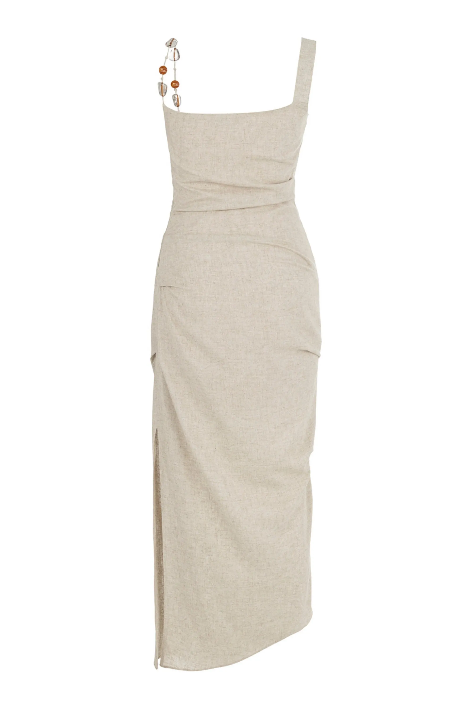 Long Dress with Accessory Strap
