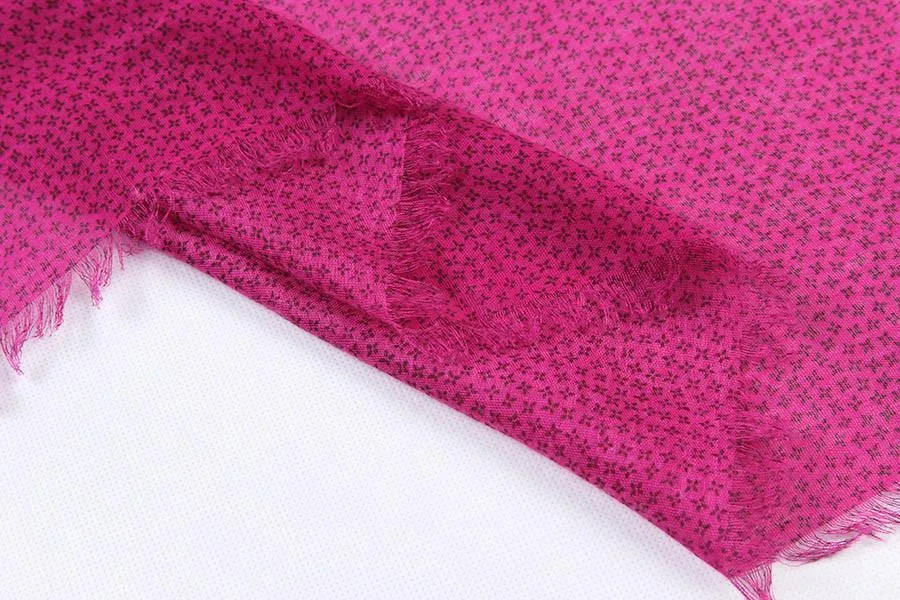 Long Viscose Scarf Plain Pink Color COT207