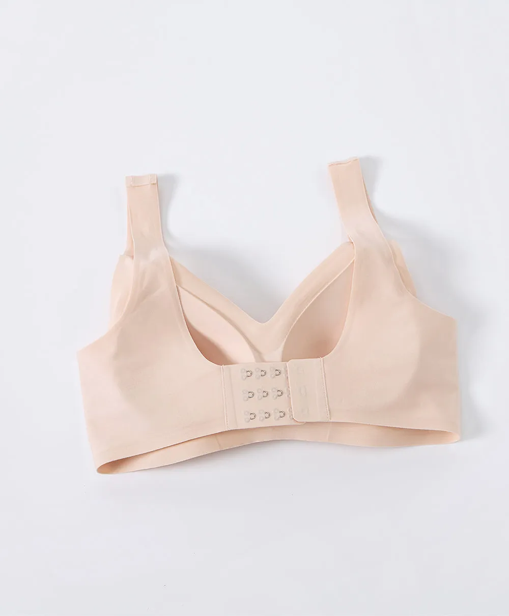 Marshmallow Kiss Vest with Back Hook Bralette (Selected Color)