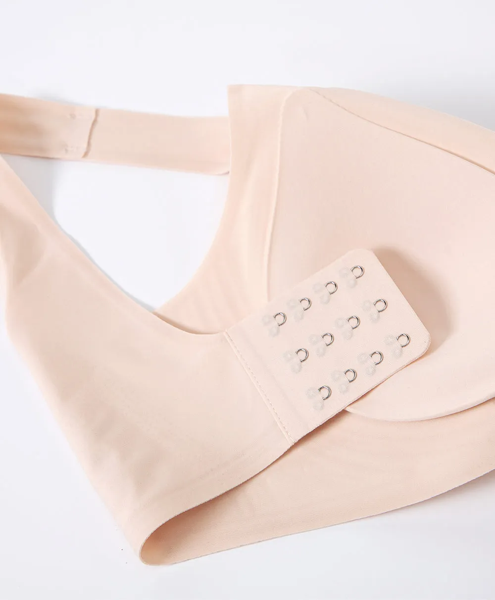 Marshmallow Kiss Vest with Back Hook Bralette (Selected Color)
