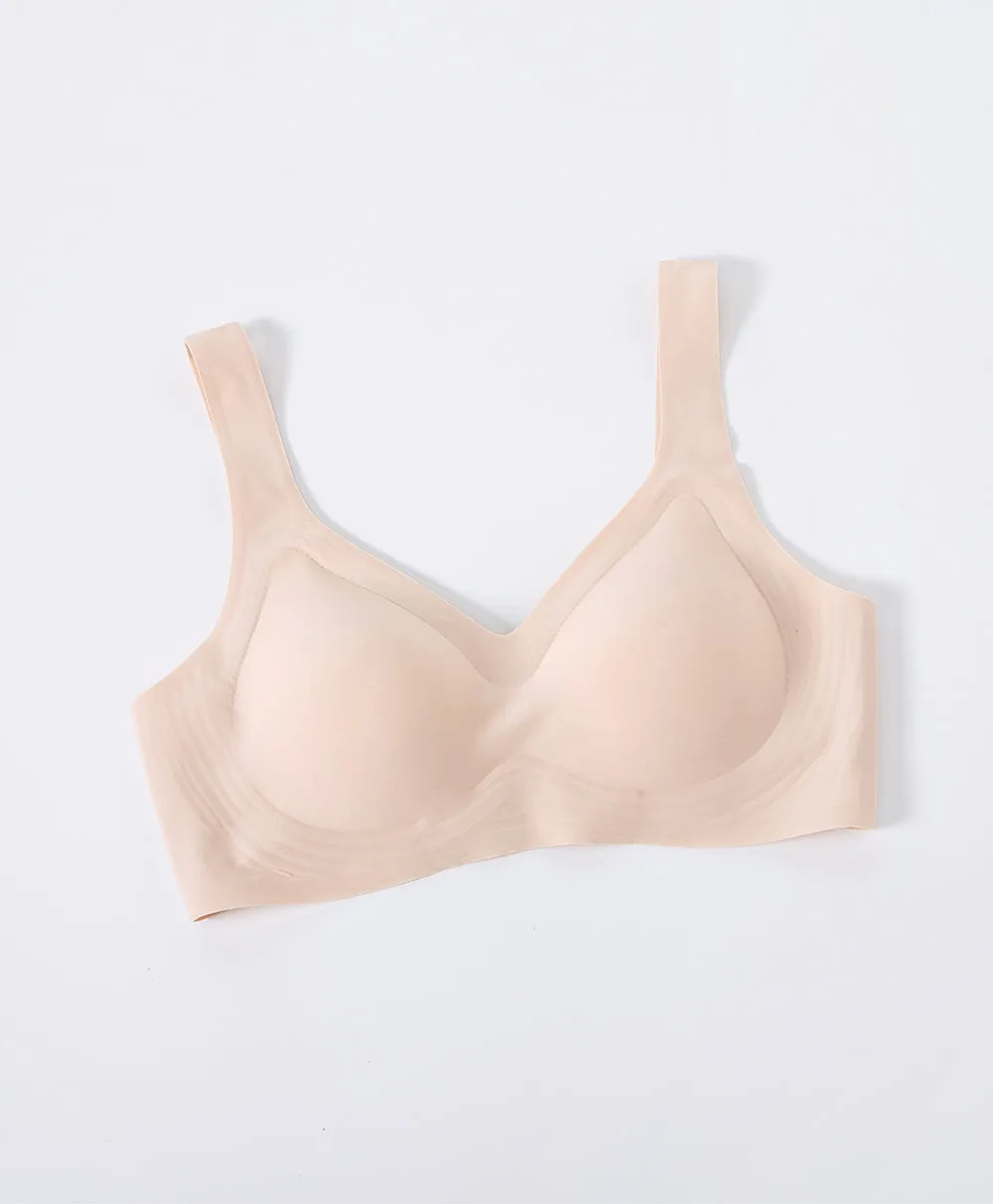 Marshmallow Kiss Vest with Back Hook Bralette (Selected Color)