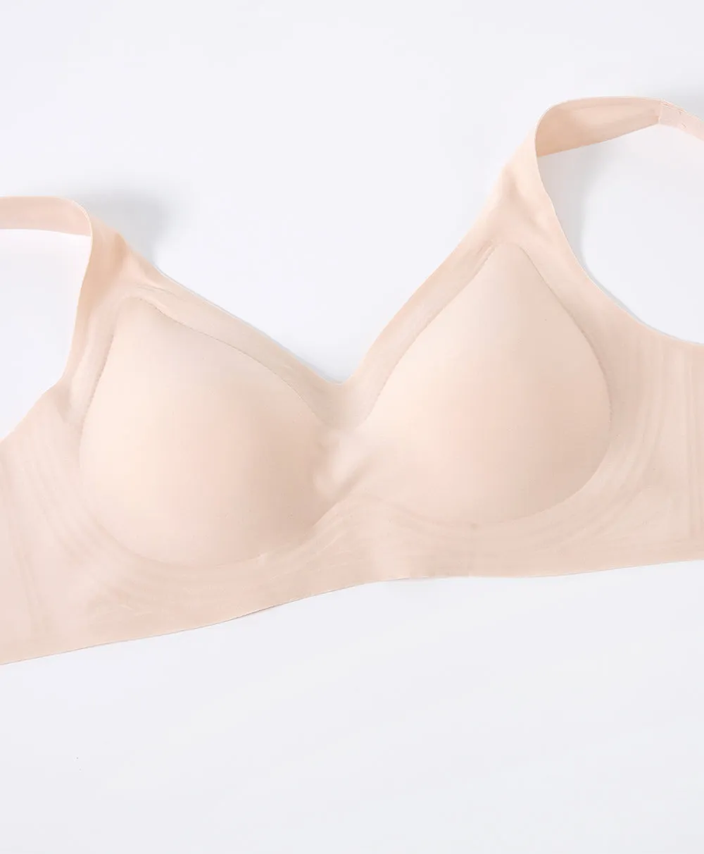 Marshmallow Kiss Vest with Back Hook Bralette (Selected Color)