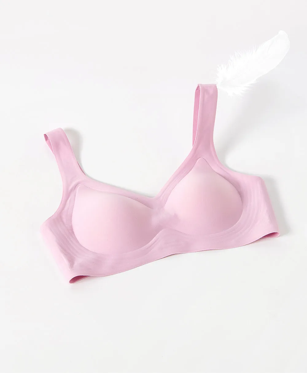 Marshmallow Kiss Vest with Back Hook Bralette (Selected Color)