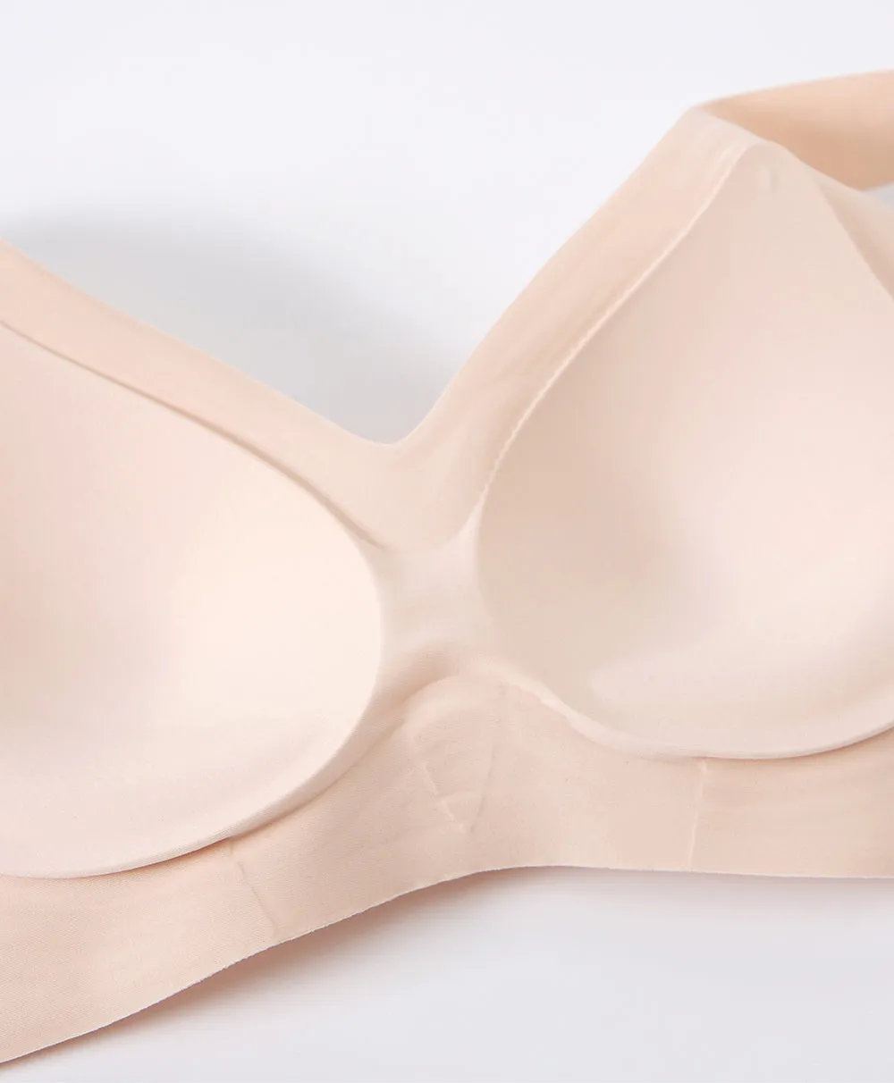 Marshmallow Kiss Vest with Back Hook Bralette (Selected Color)