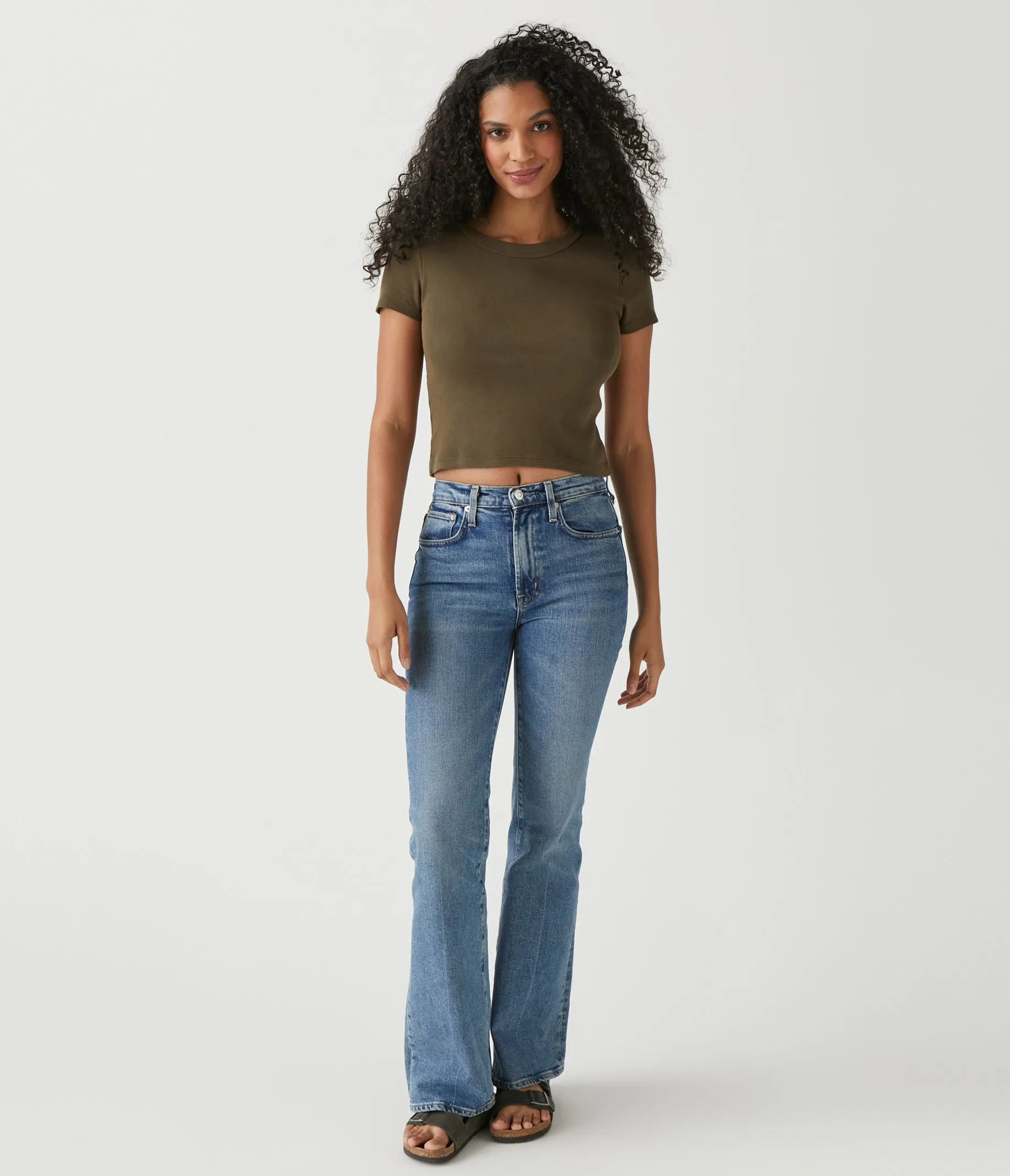Mimi Cropped Tee