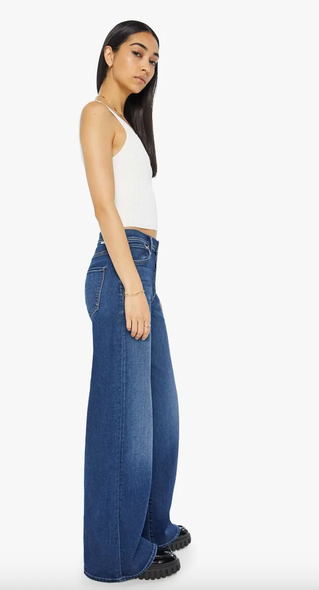 MOTHER DENIM THE DITCHER ROLLER SNEAK