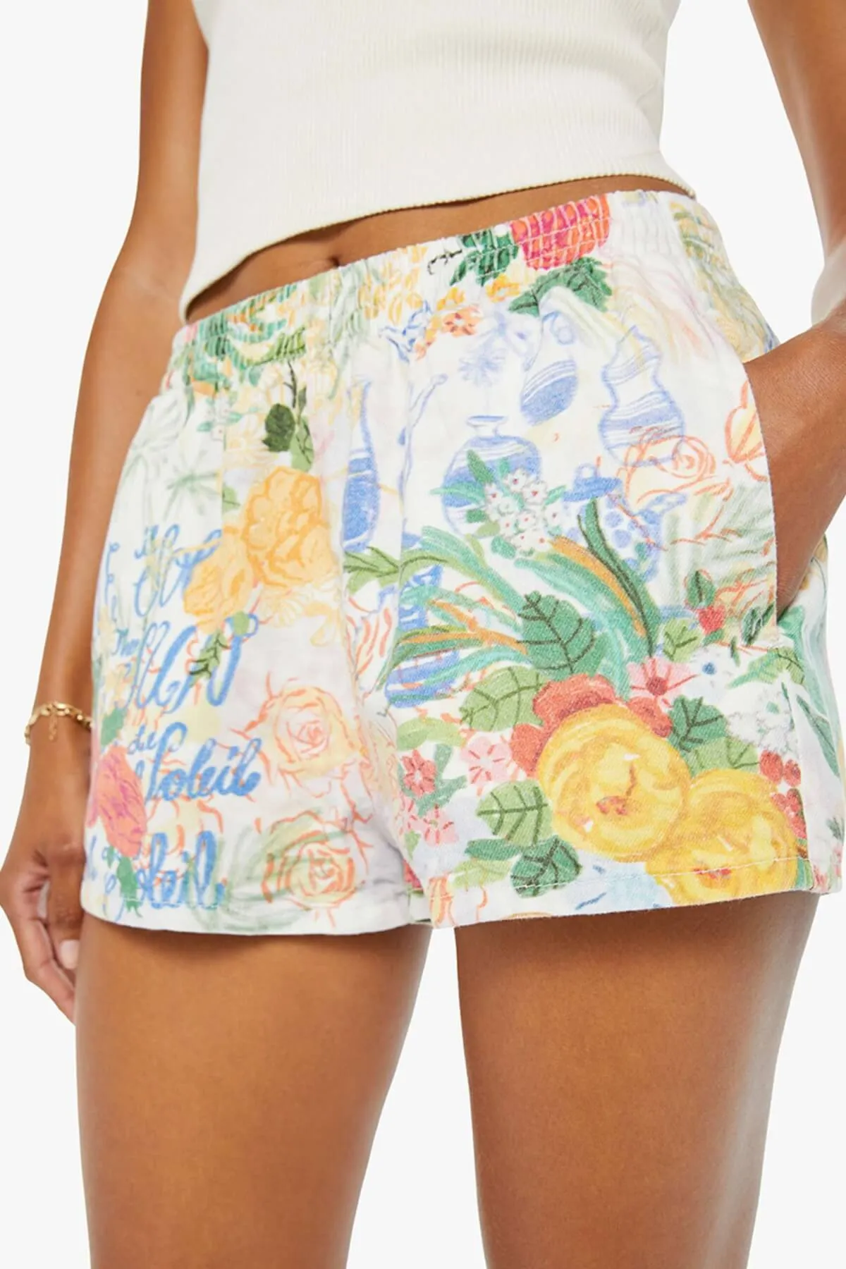 Mother The Relay Shorts - Painted Ladies