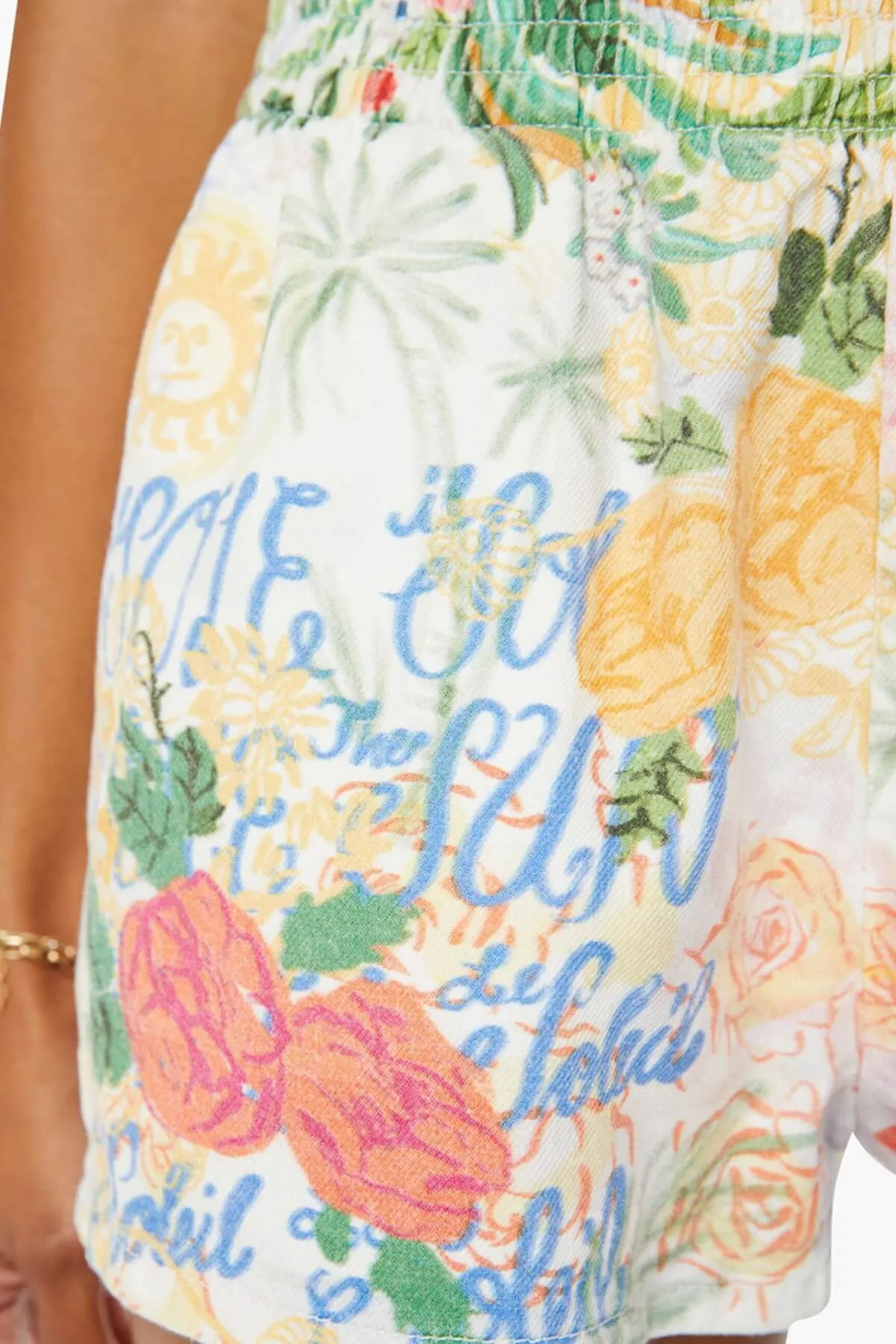 Mother The Relay Shorts - Painted Ladies