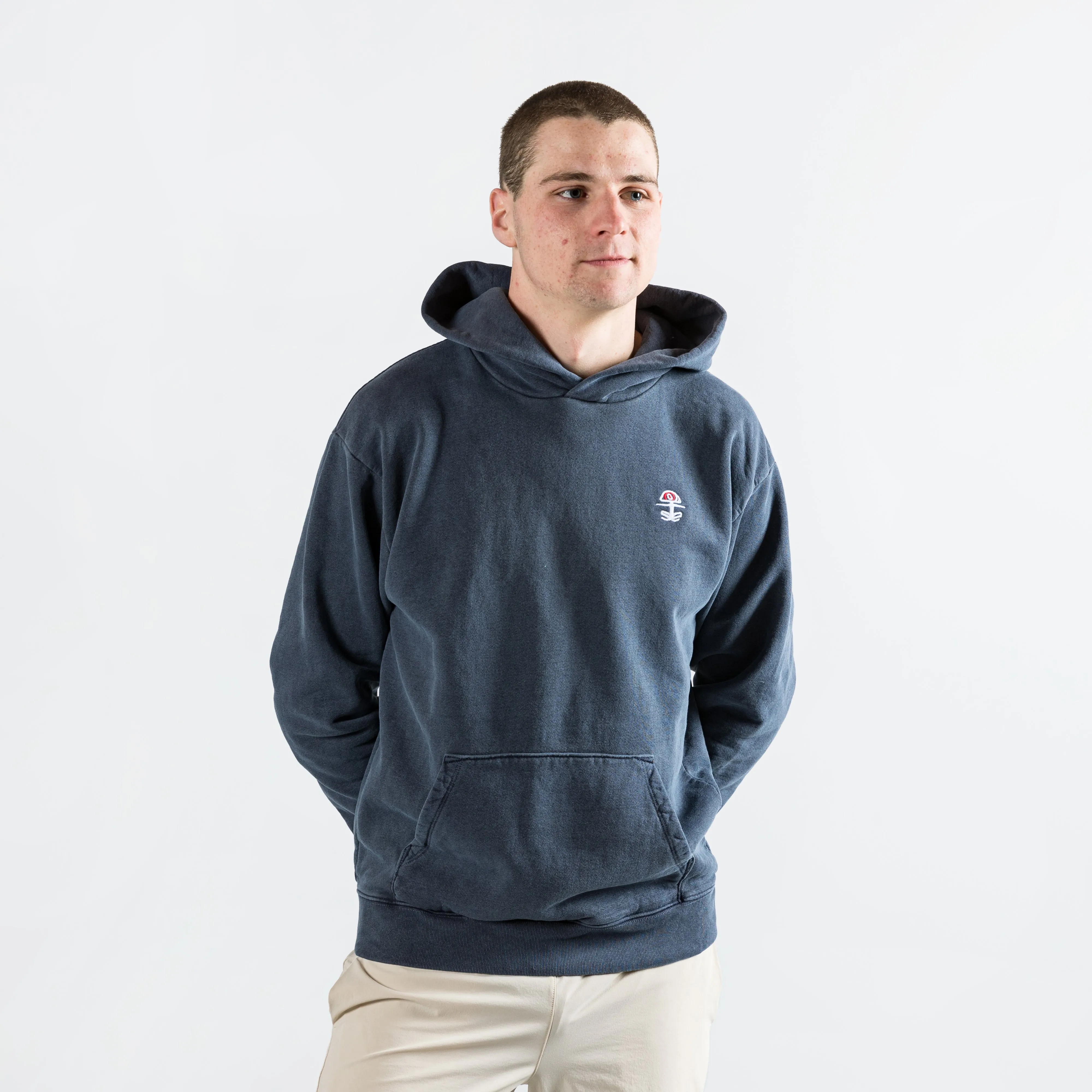 Mudita Pullover Hoodie - Navy Pigment