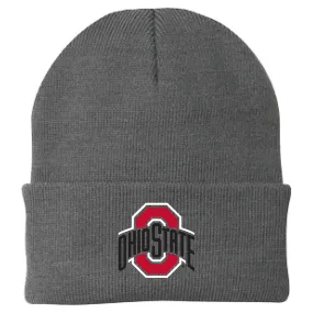 Ohio State Buckeyes Basic Cuff Knit Hat