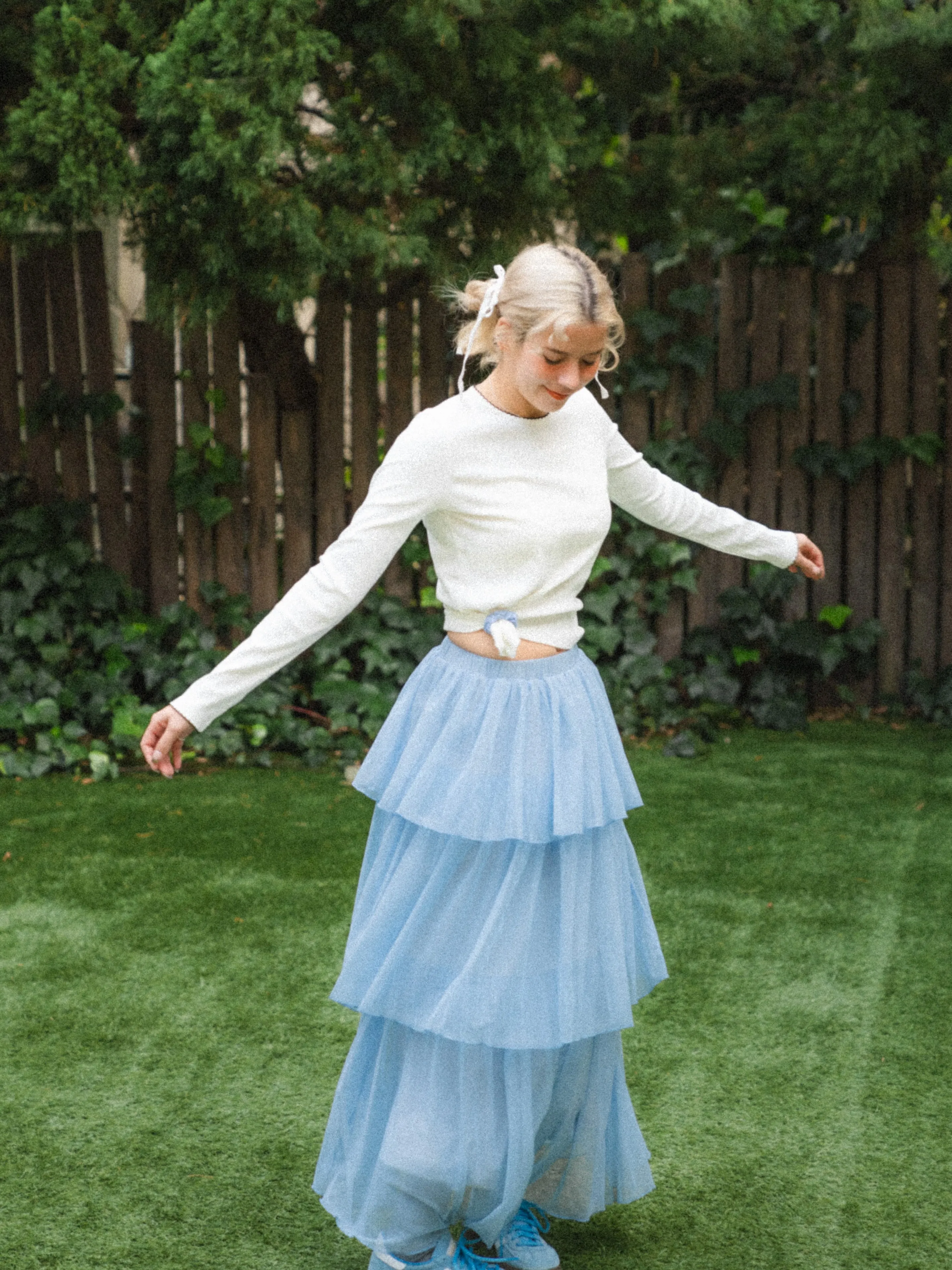 Pure Color Rib Top