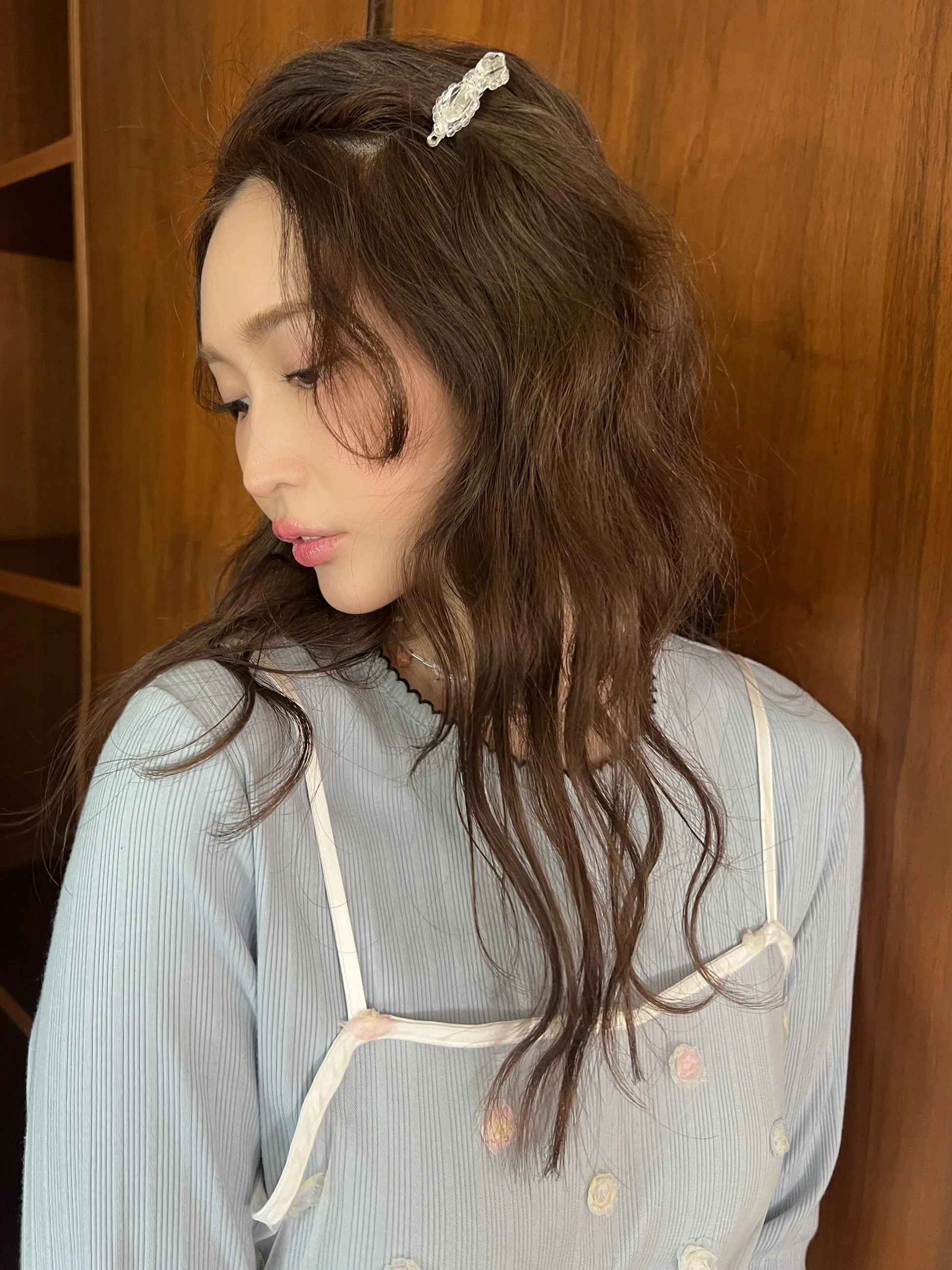 Pure Color Rib Top