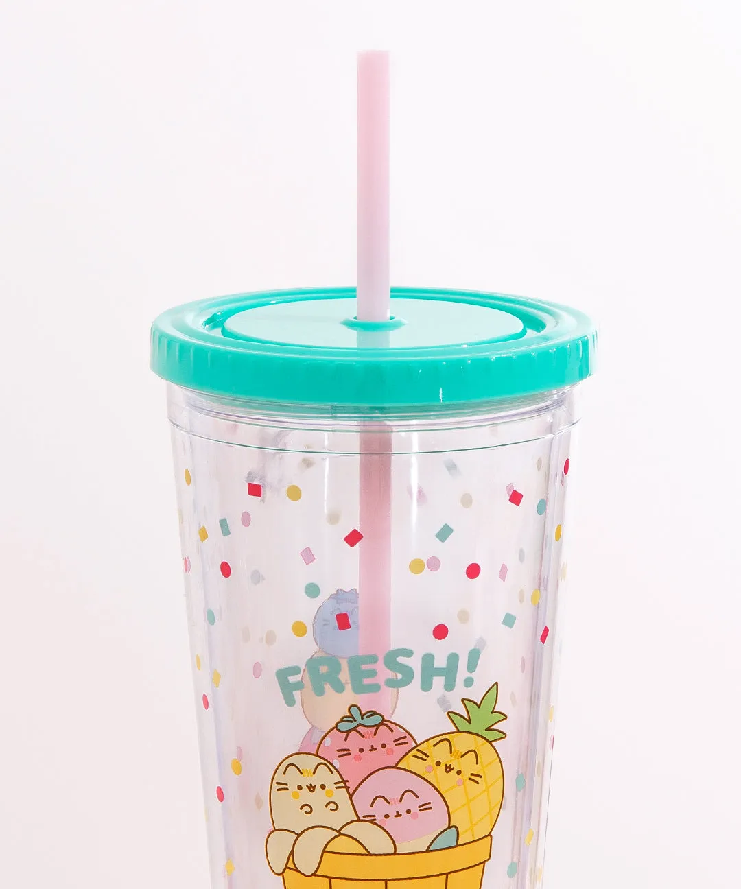 Pusheen Fruits Tumbler