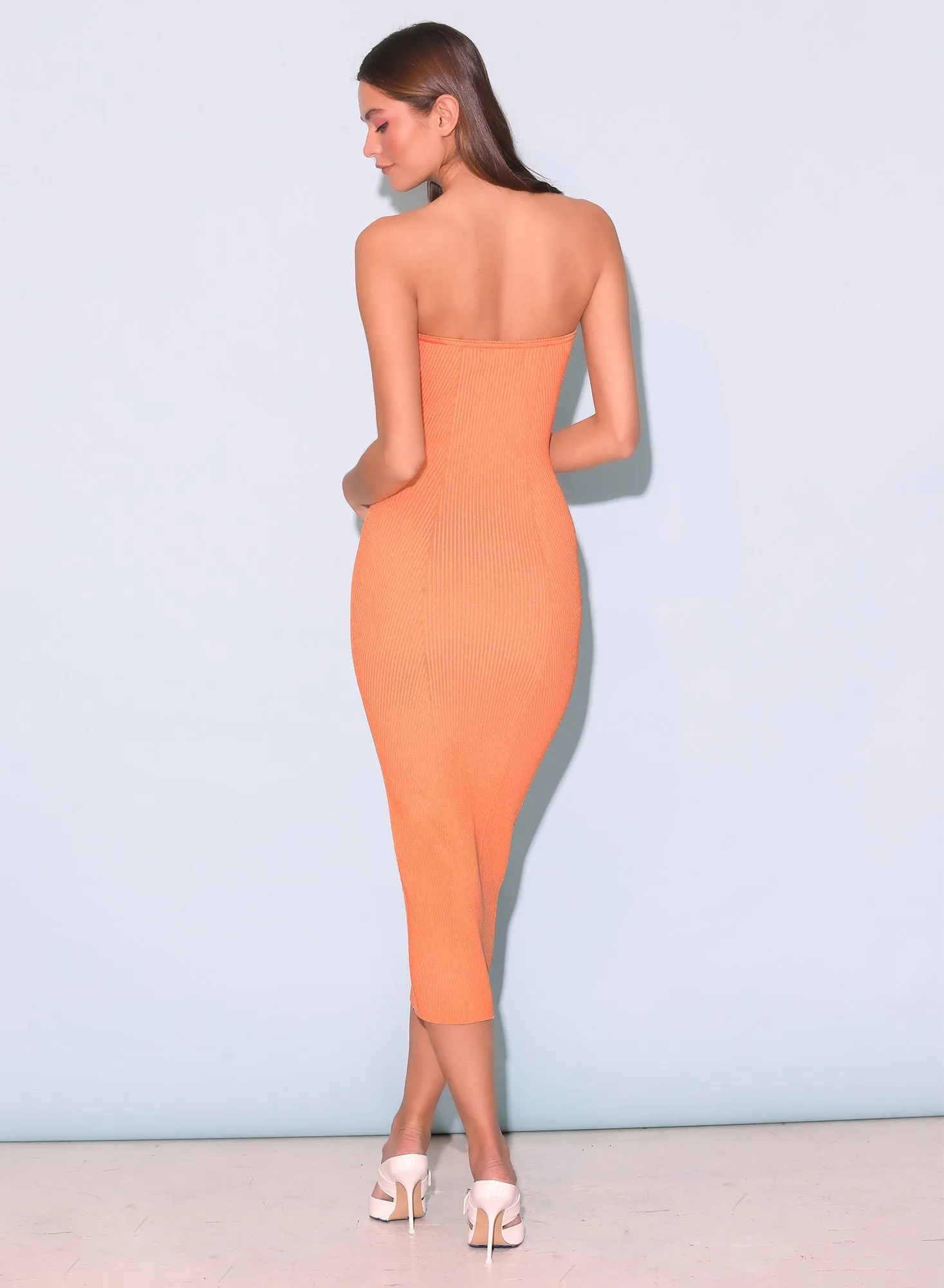 Rib Knit Tube Dress