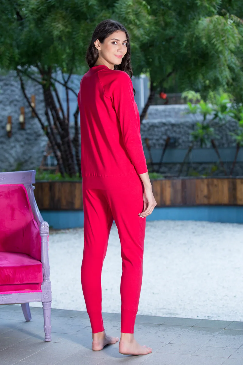 Rib Tracksuit with Spaghetti