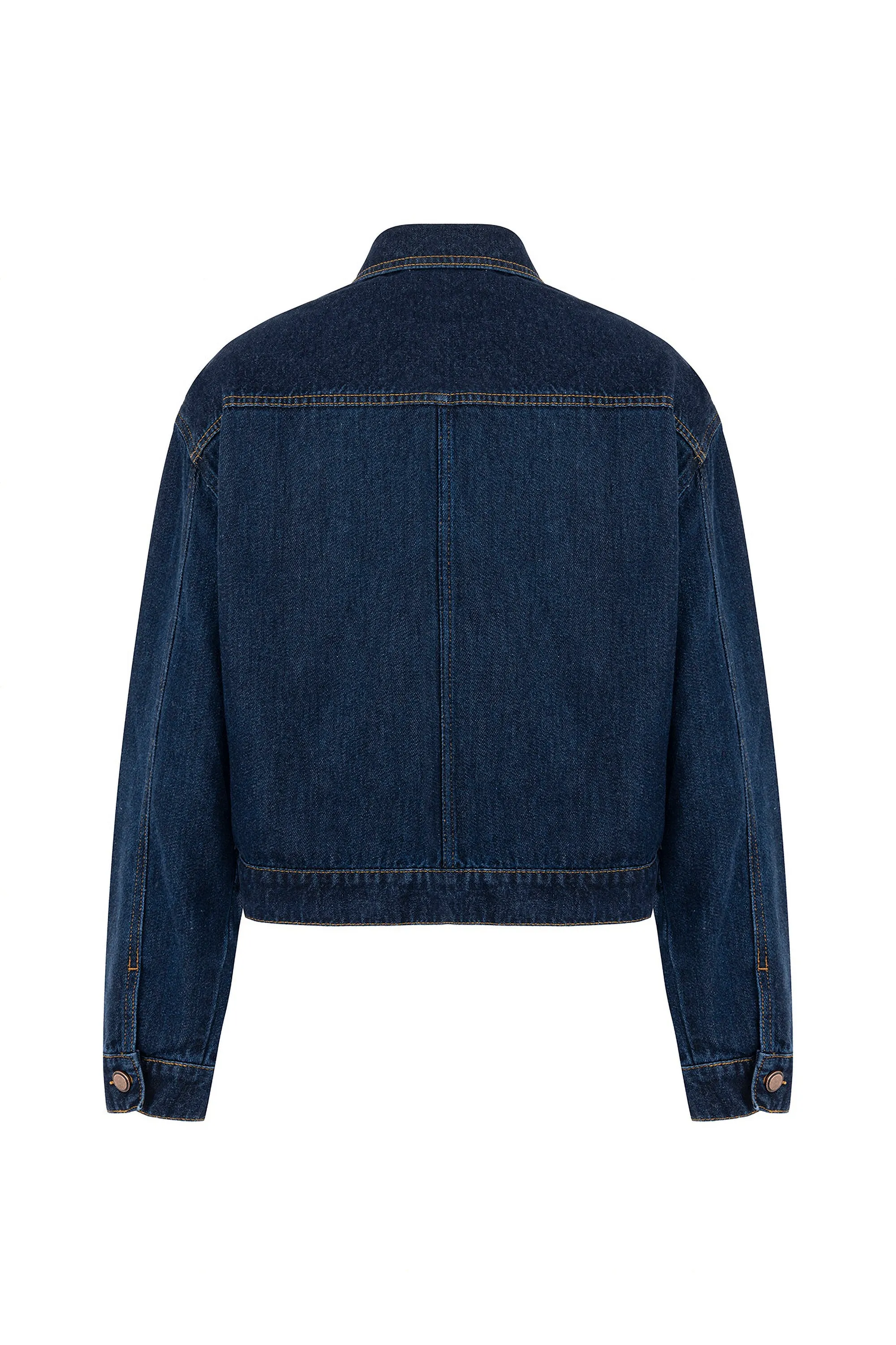 Seashell Designed Jean Jacket