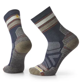 Smartwool Hike Striped Mid Crew Socks