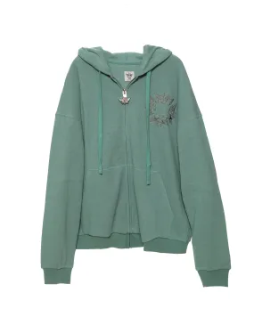 Teal Boys Lie Athletics Harley Zip-Up Hoodie