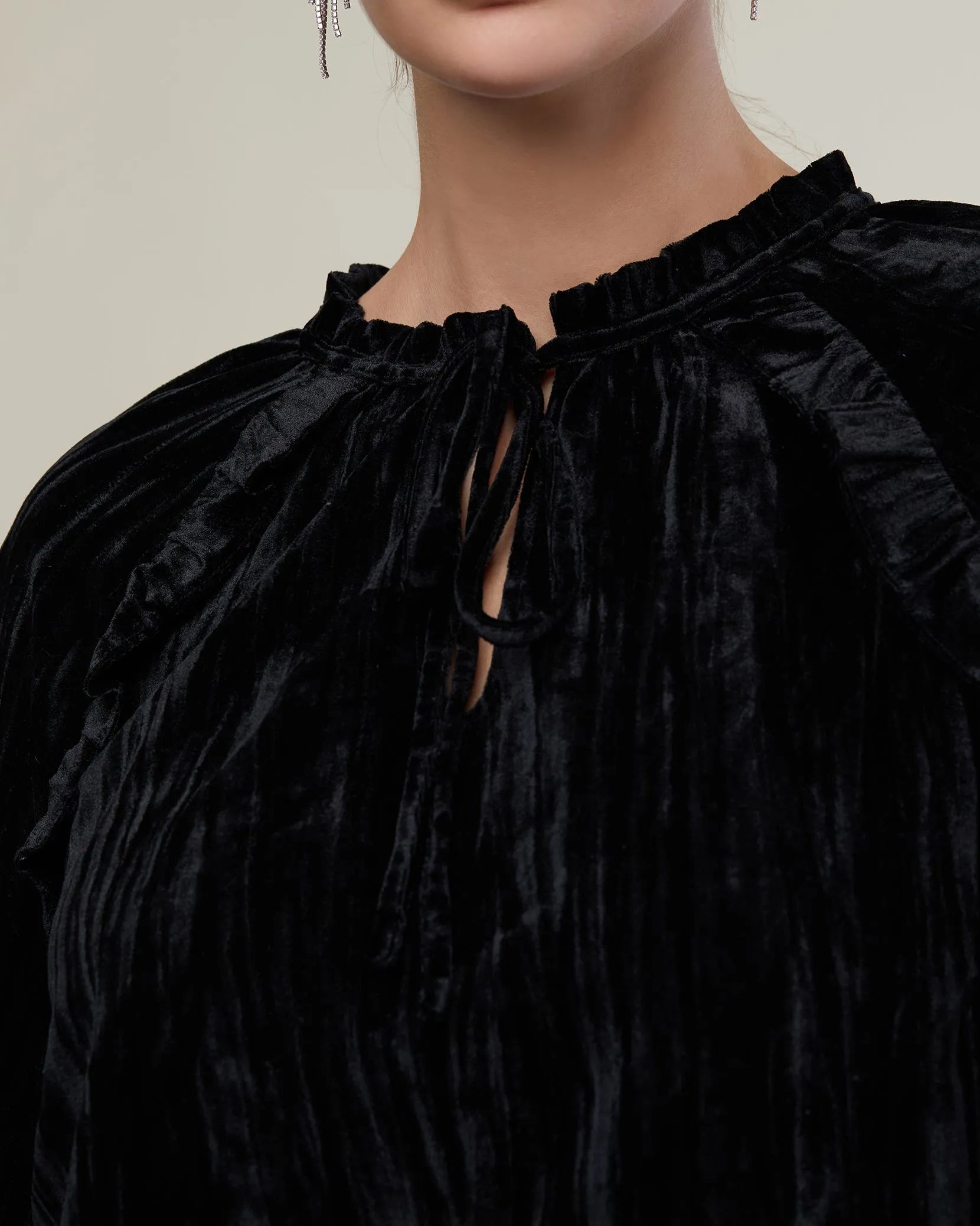 Velvet Blouse