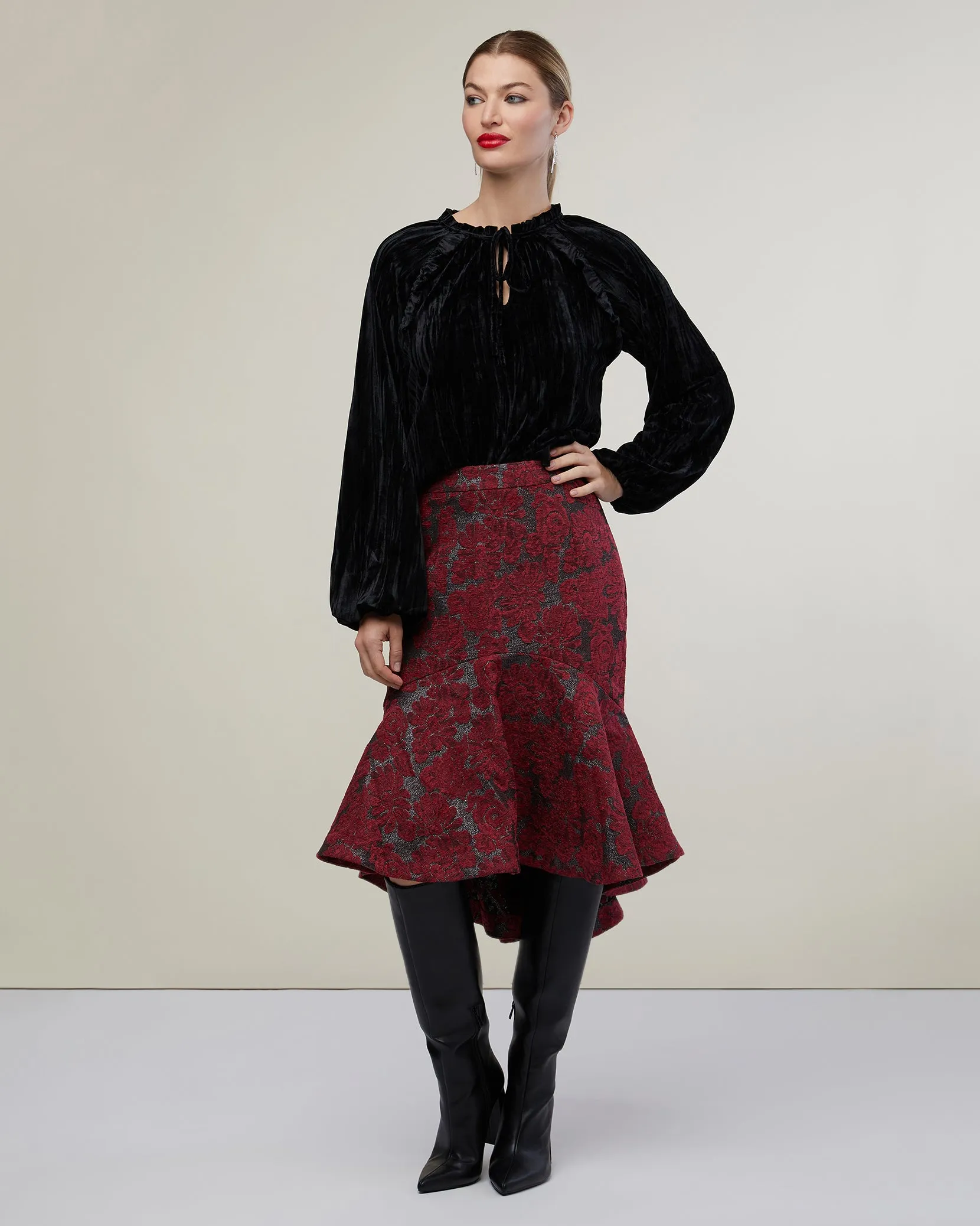 Velvet Blouse