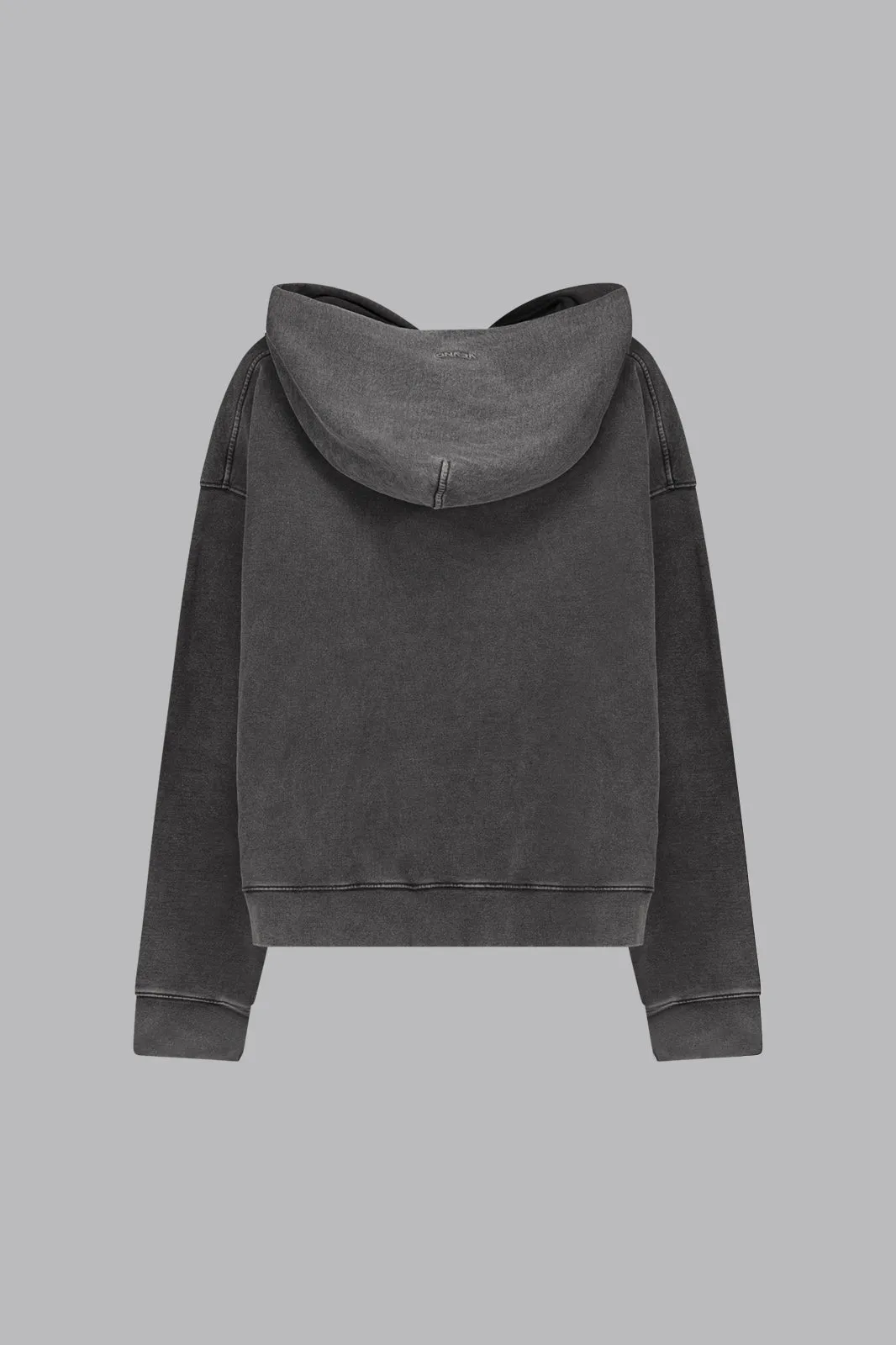 V_LYFE420 BOXY HOODIE - Gray Vintage
