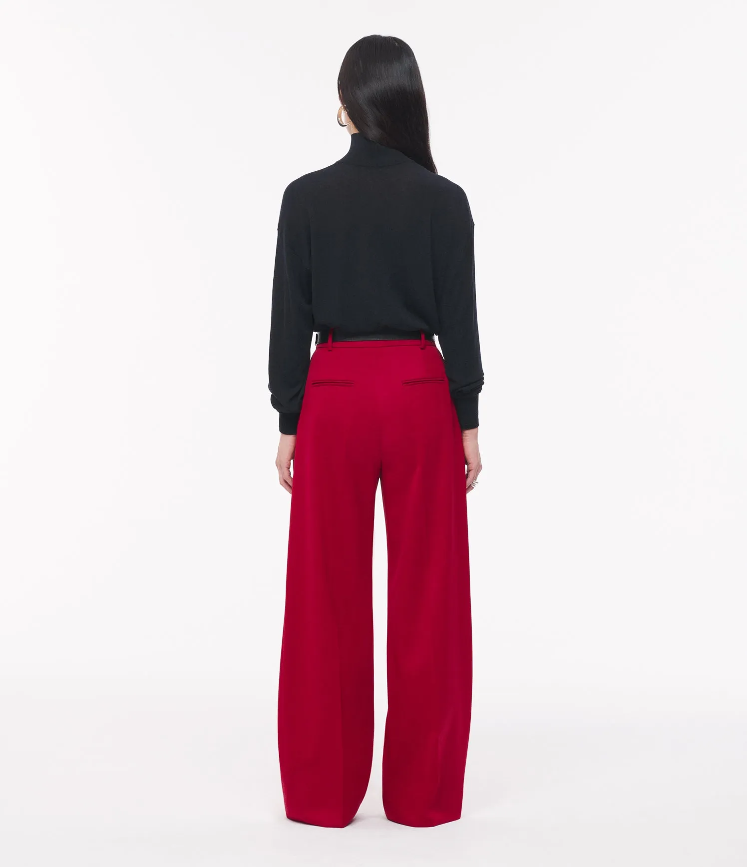 Wide Leg Suit Pant