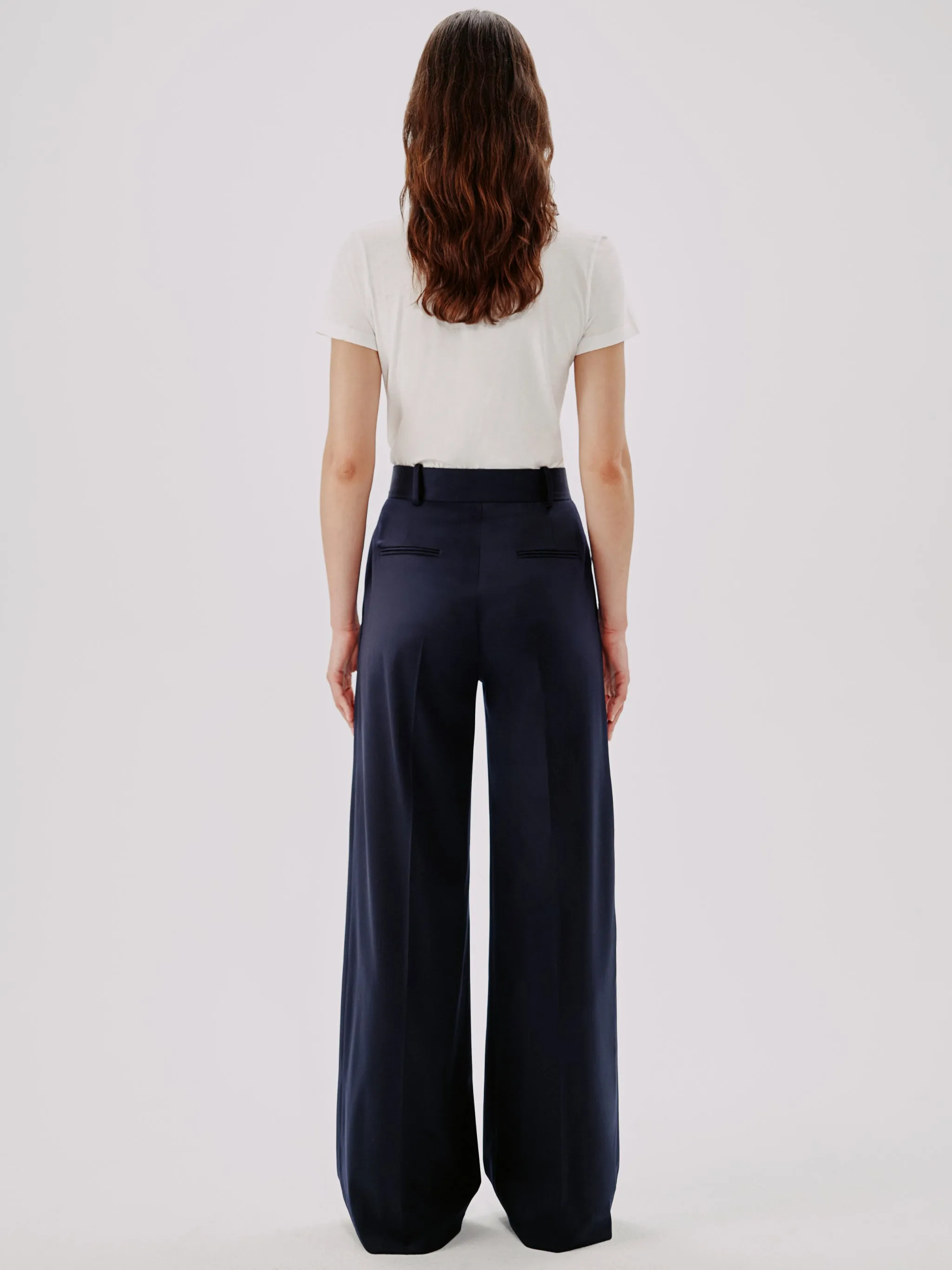 Wide Leg Suit Pant