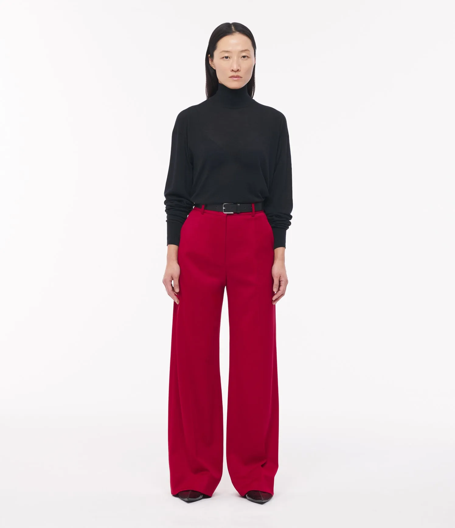 Wide Leg Suit Pant