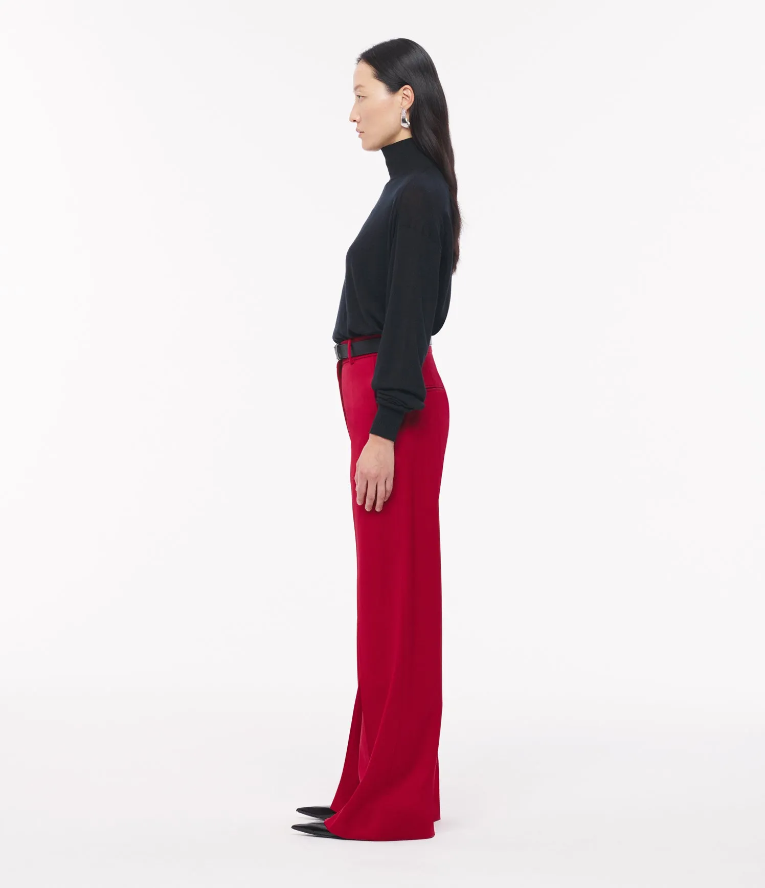Wide Leg Suit Pant