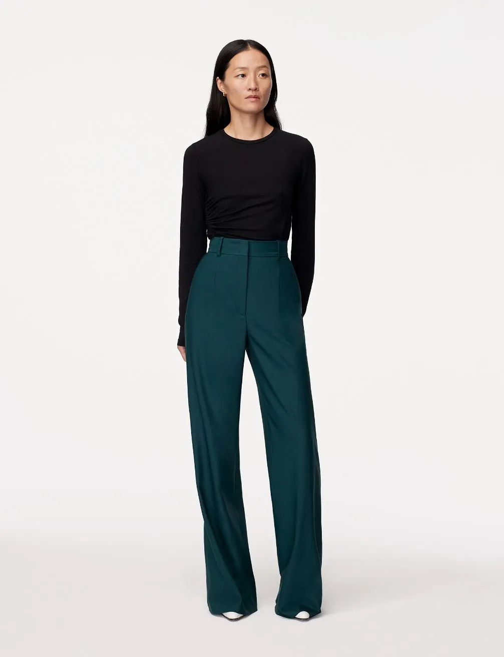 Wide Leg Suit Pant