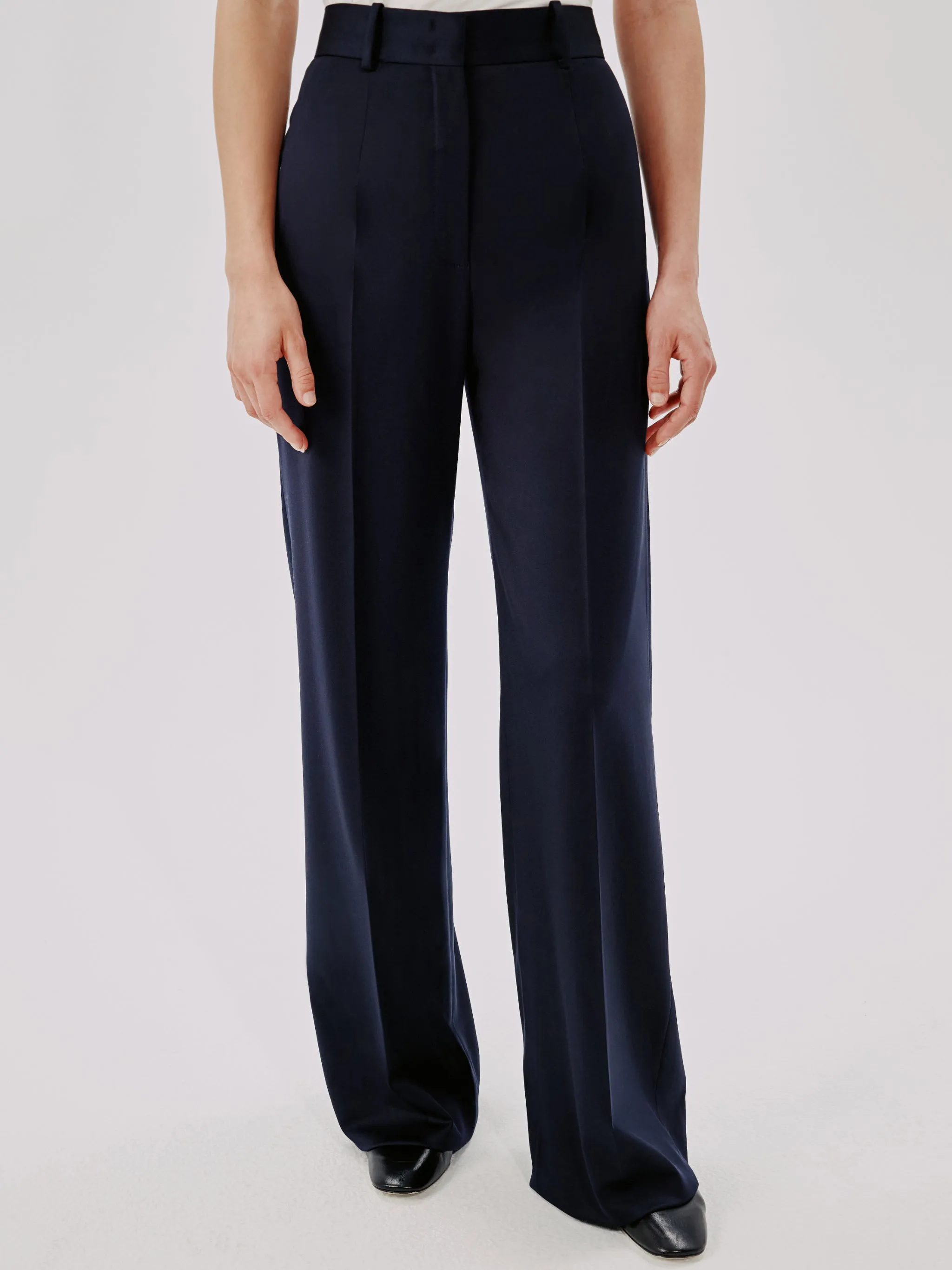 Wide Leg Suit Pant