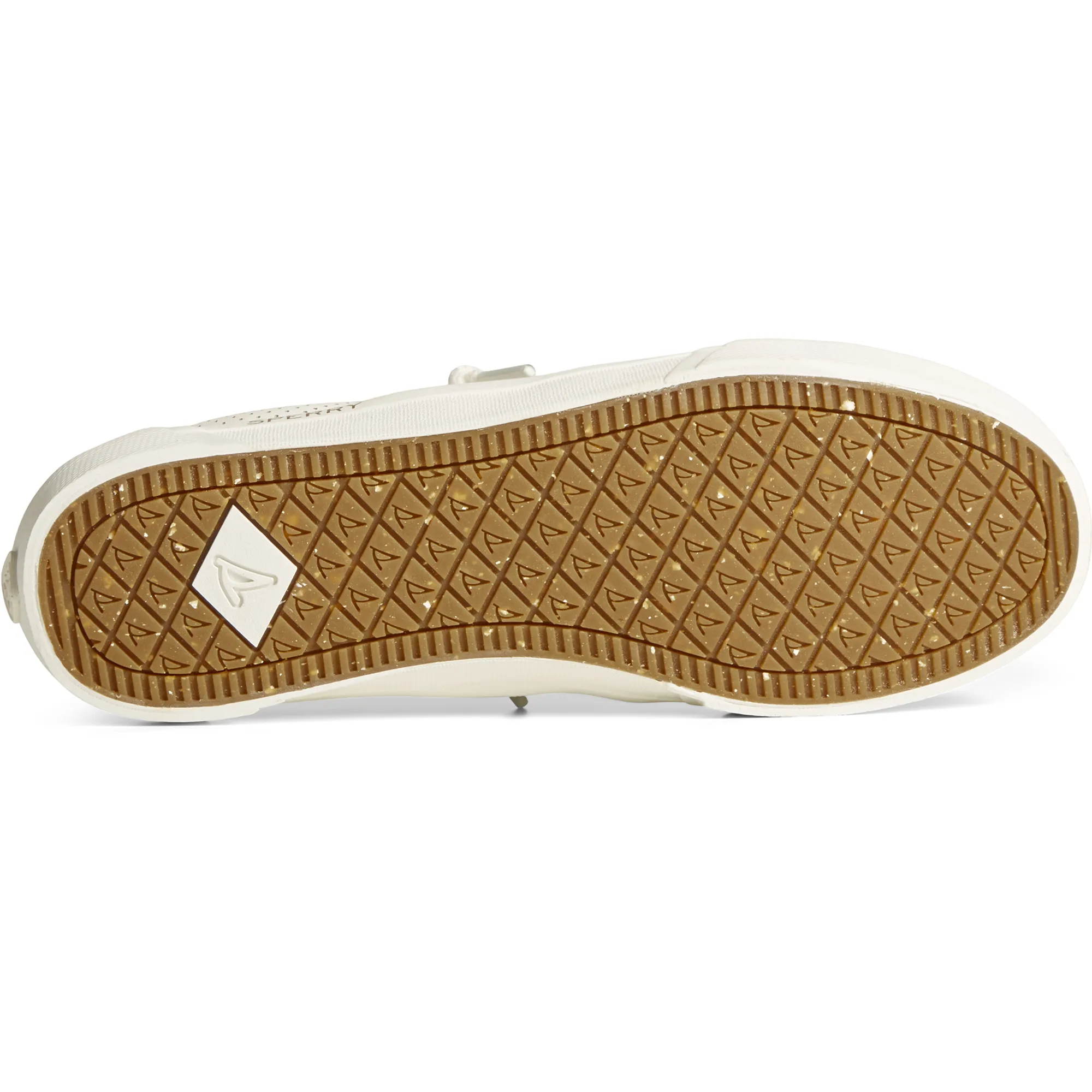Women's SeaCycled™ Soletide Racy Metallic Sneaker - White (STS87589)